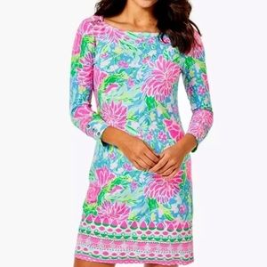 Lilly Pulitzer Sophie dress in Zanzibar Blue Bunny Business size XL NWOT